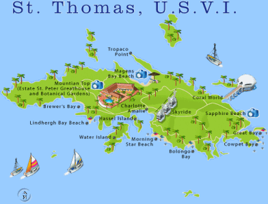 map of st thomas and surrounding islands Contact Us Sunset Gardens Guesthouse map of st thomas and surrounding islands