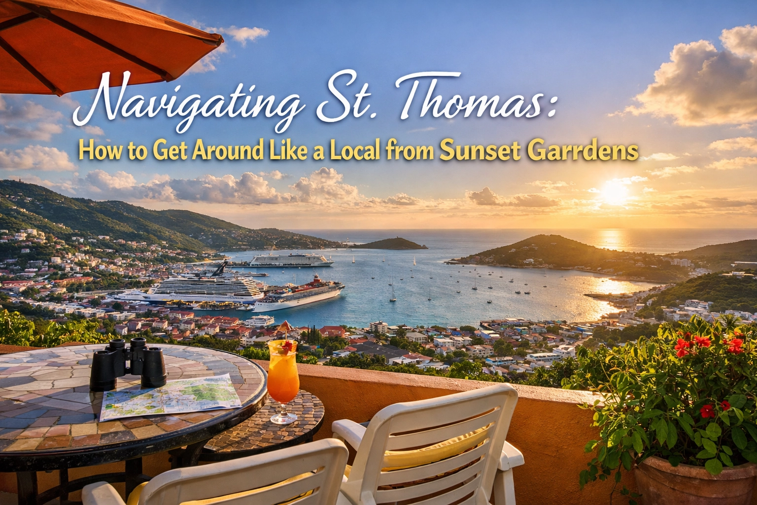 Navigating St. Thomas: How to Get Around Like a Local from Sunset Gardens