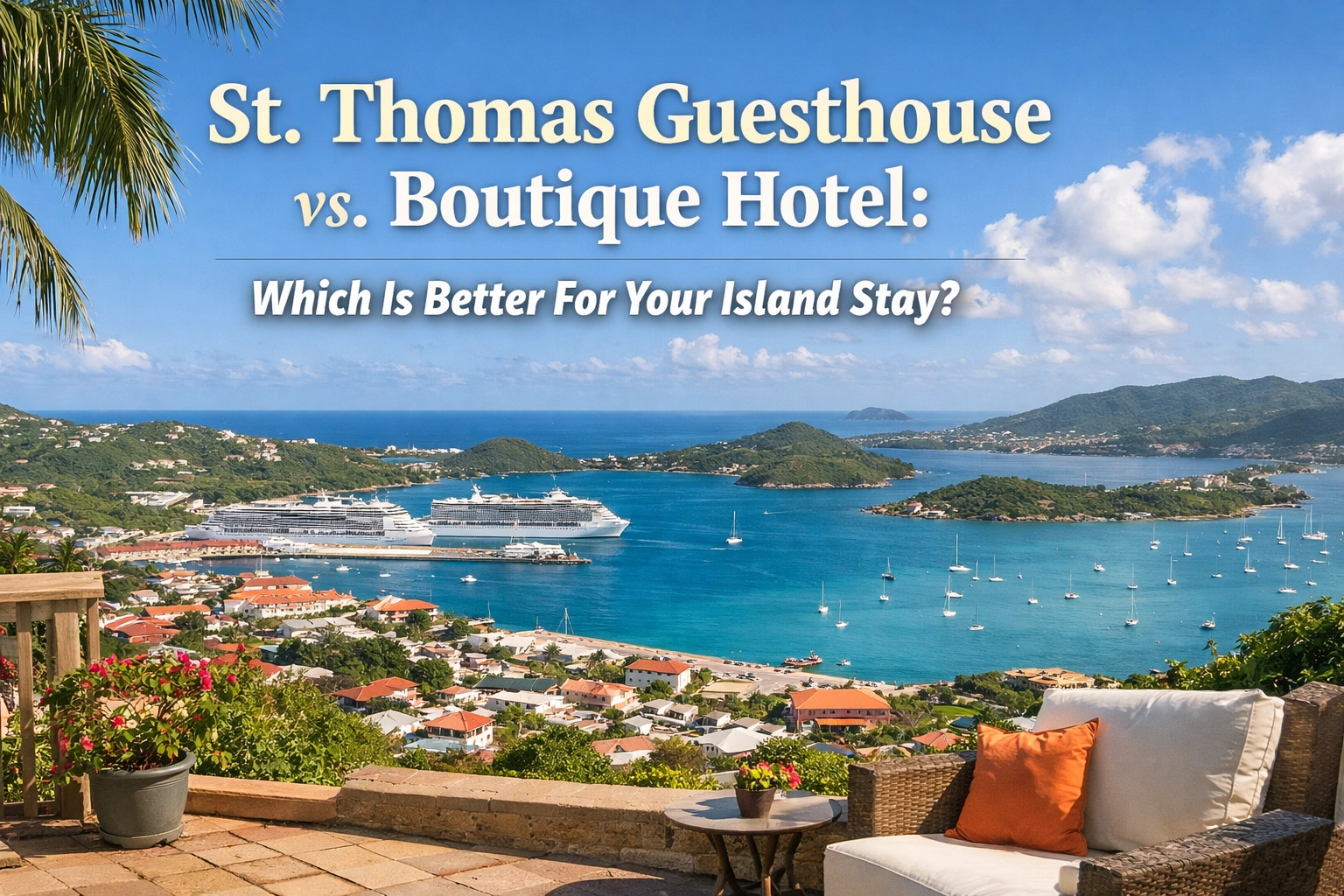 St. Thomas Guesthouse vs. Boutique Hotel: Which Is Better For Your Island Stay?