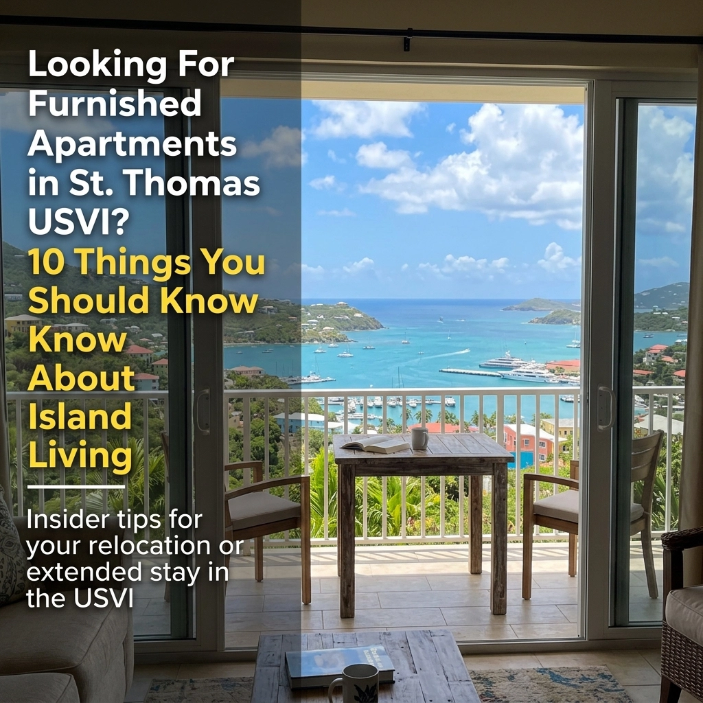 Looking For Furnished Apartments in St. Thomas USVI? 10 Things You Should Know About Island Living